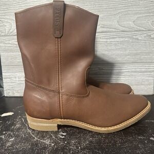 Red Wing Pecos 1155 Boots Mens 16 Nailseat 11" Soft Toe Pull-On Boot New READ 2